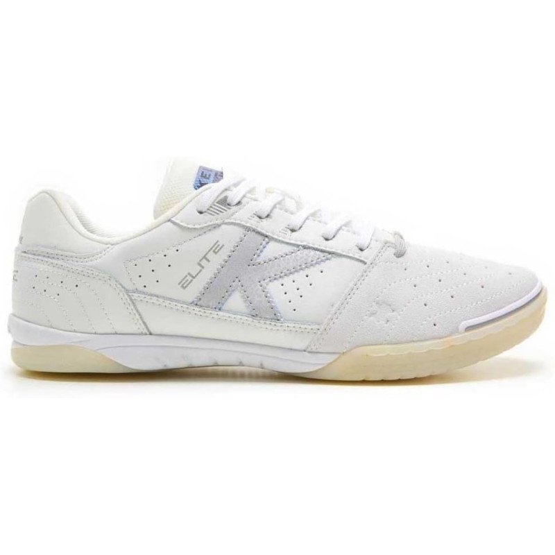 Zapatillas de Fútbol Sala Kelme Elite Blanco/Plata