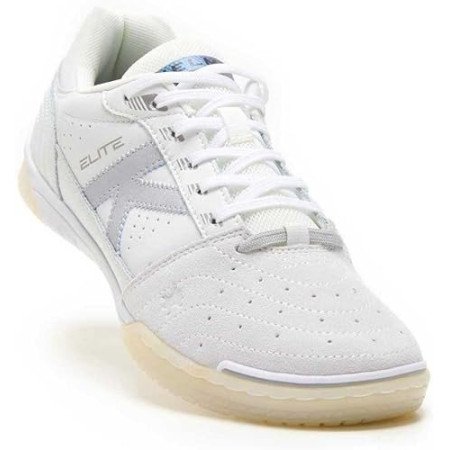 Zapatillas de Fútbol Sala Kelme Elite Blanco/Plata
