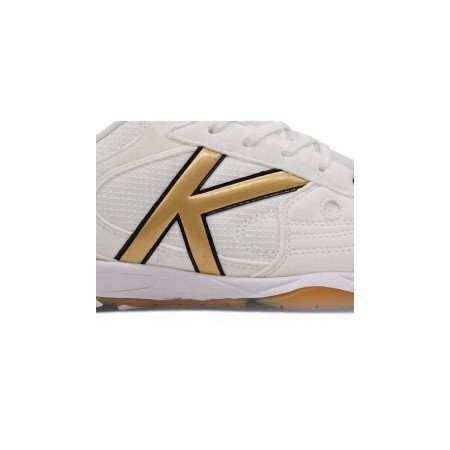 Zapatillas de Fútbol Sala Kelme Indoor Copa Blanco/Oro/Negro
