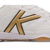 Zapatillas de Fútbol Sala Kelme Indoor Copa Blanco/Oro/Negro