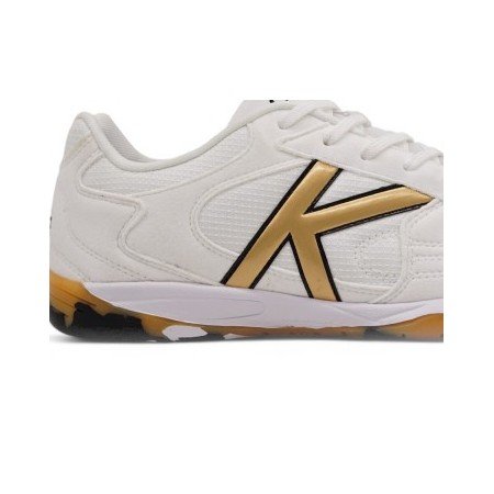 Zapatillas de Fútbol Sala Kelme Indoor Copa Blanco/Oro/Negro